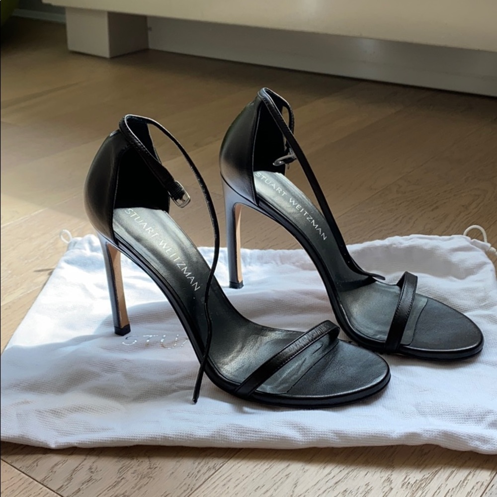 COPY - Stuart Weitzman Leather Nudist Sandals